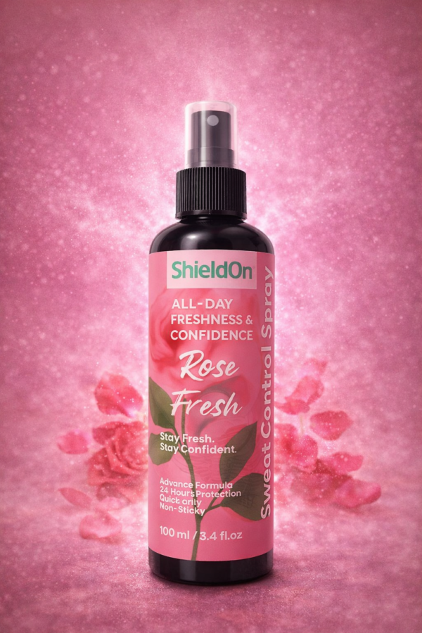 Sweat Control Spray – Rose Fresh